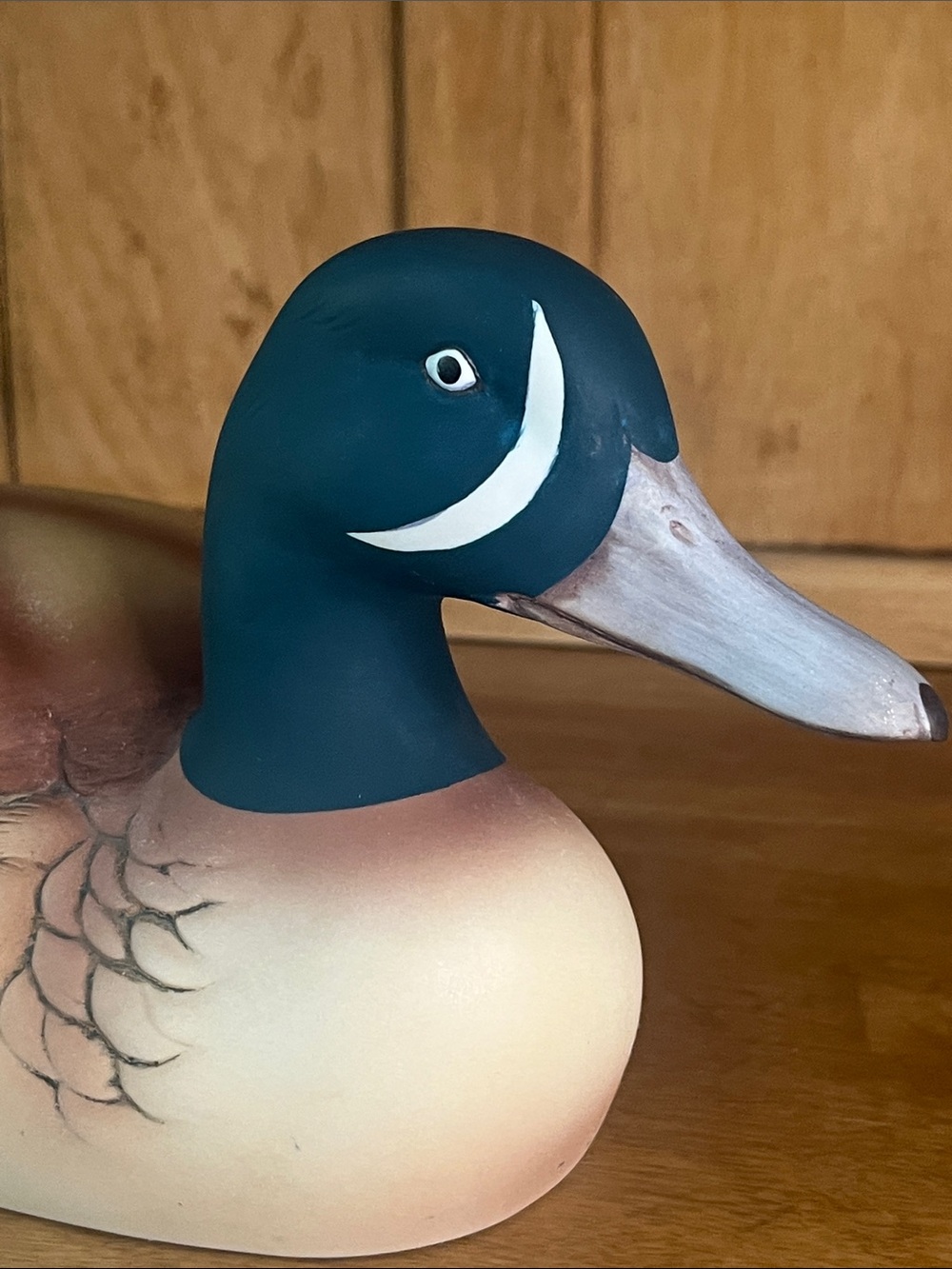 VTG-Rare-Large Scale,Blue-Winged Teal HandPainted PorcelainDuck, Andrea by Sadek - Picture 7 of 12